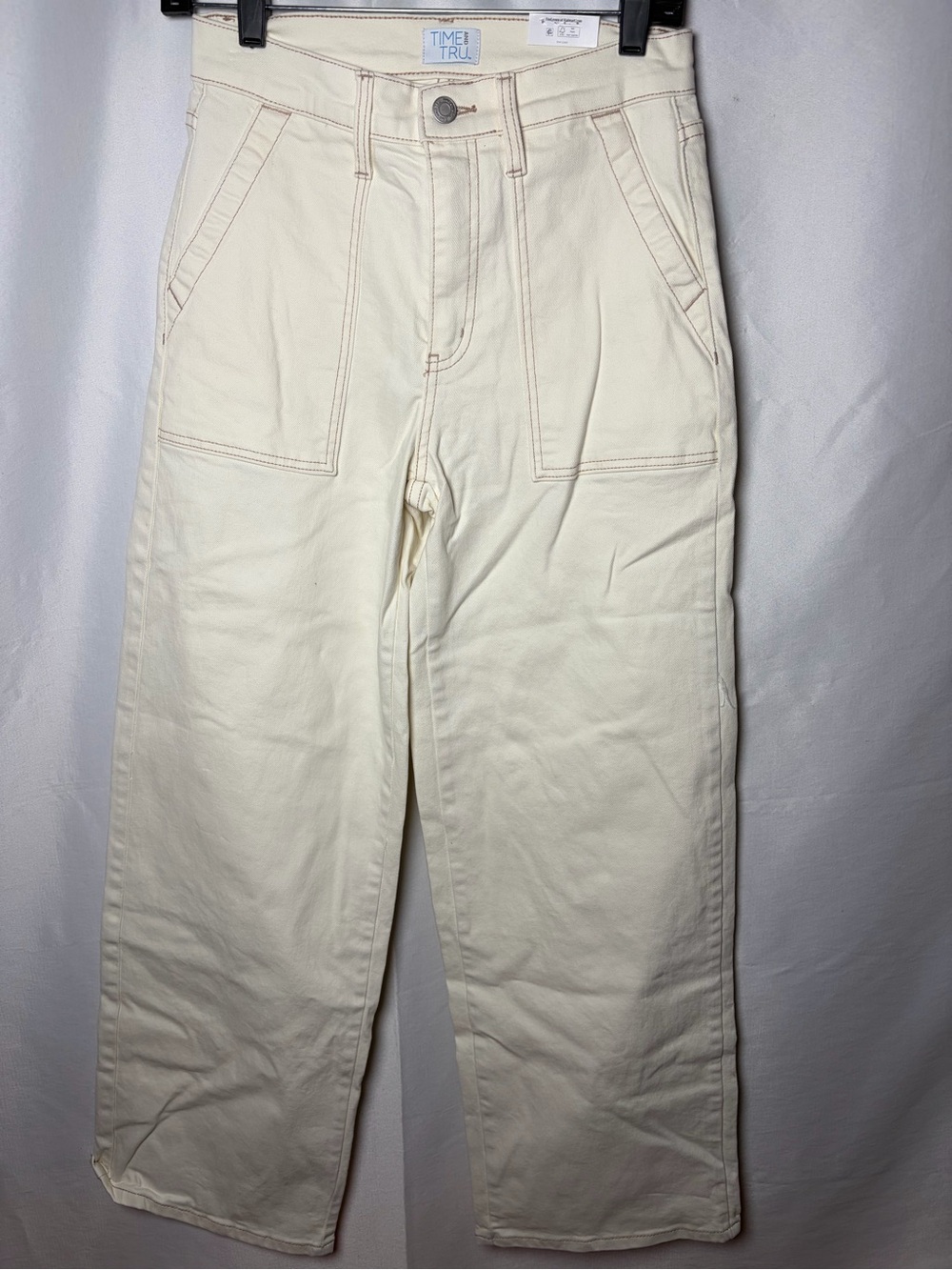 Men's Cream Utility Pants